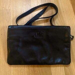 Sseko Sheepskin leather Foldover crossbody